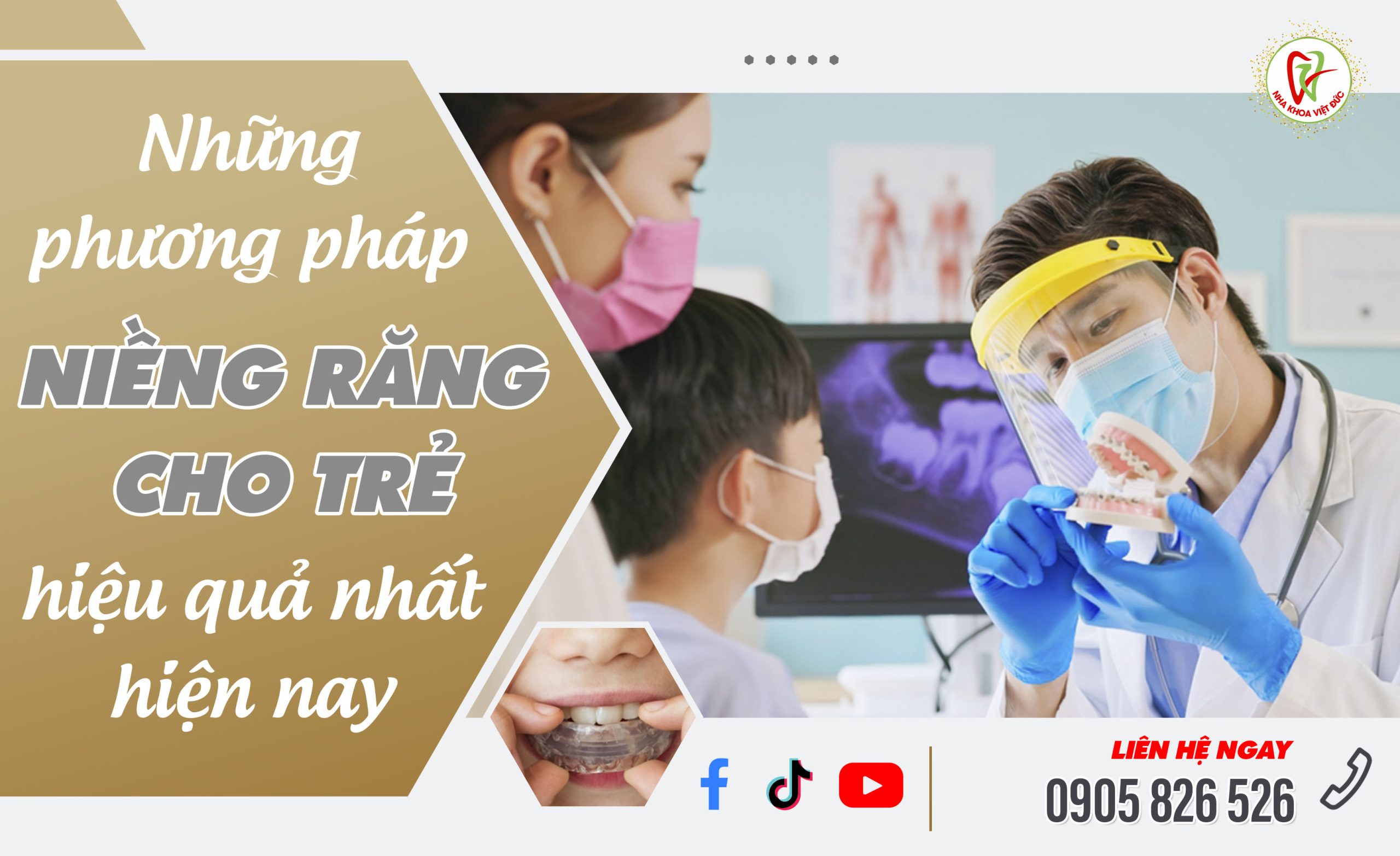 NHỮNG PHƯƠNG PHÁP NIỀNG RĂNG CHO TRẺ HIỆU QUẢ NHẤT HIỆN NAY